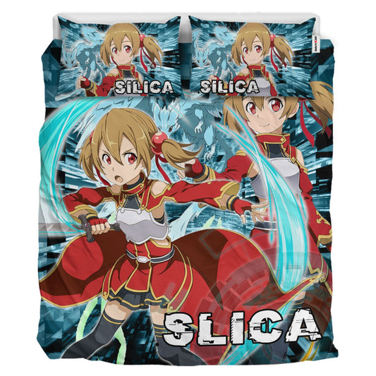 Silica Polyester Duvet Cover Set