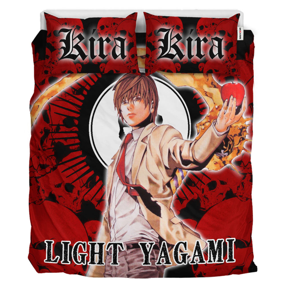 Light Yagami Polyester Duvet Cover Set