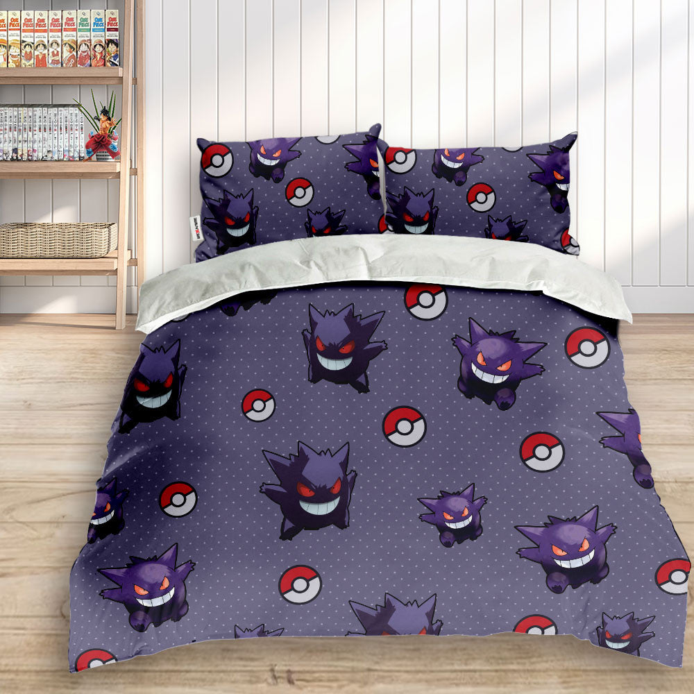 Gengar Polyester Duvet Cover Set