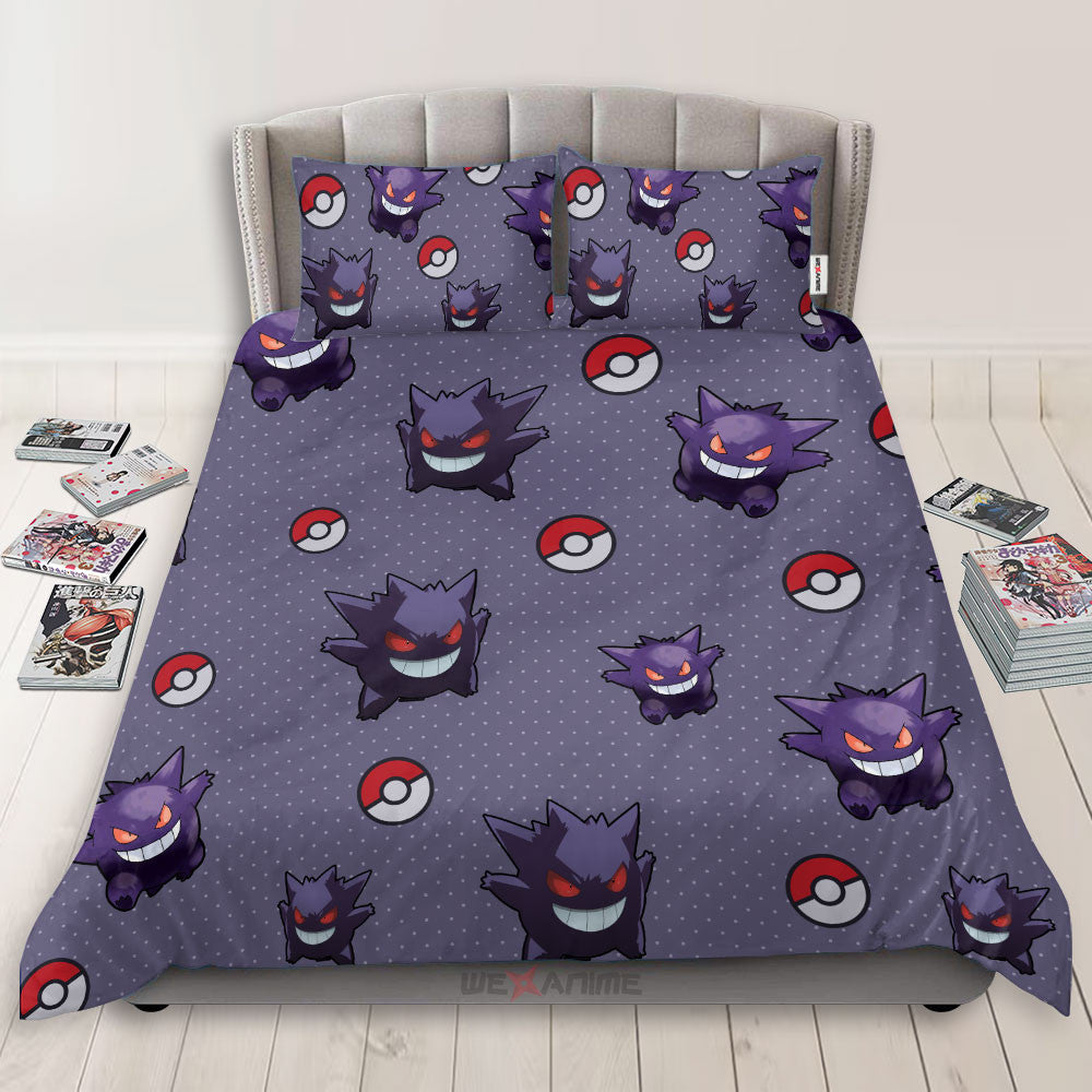 Gengar Polyester Duvet Cover Set