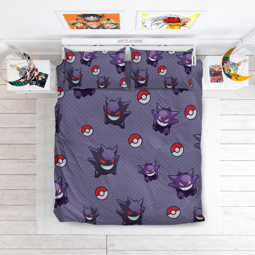 Gengar Polyester Duvet Cover Set