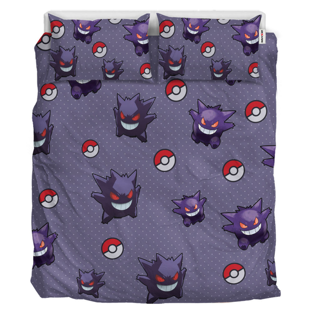 Gengar Polyester Duvet Cover Set