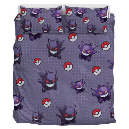 Gengar Polyester Duvet Cover Set