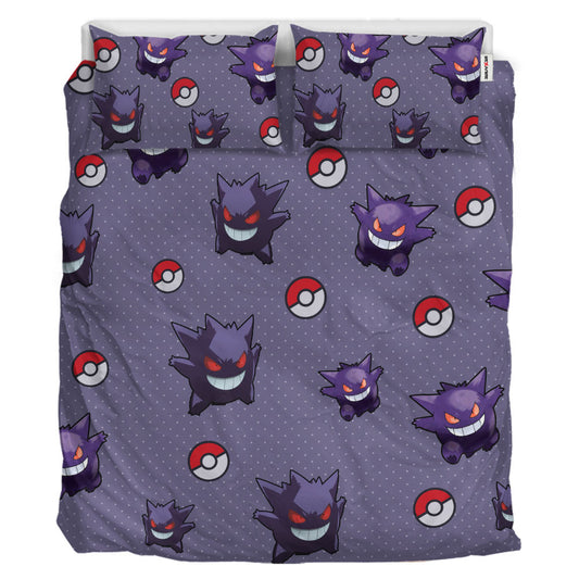Gengar Polyester Duvet Cover Set