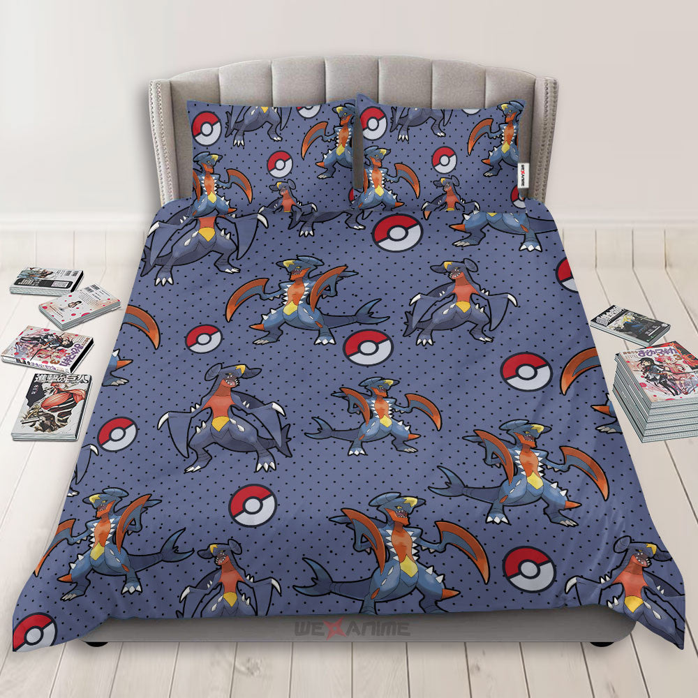 Garchomp Polyester Duvet Cover Set