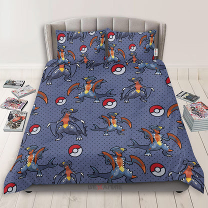 Garchomp Polyester Duvet Cover Set
