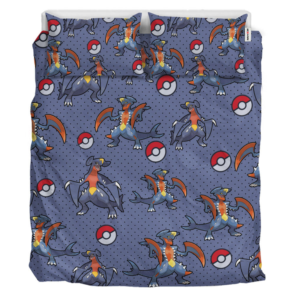 Garchomp Polyester Duvet Cover Set