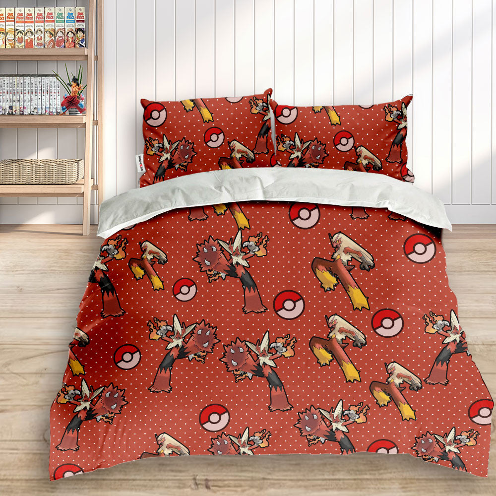 Blaziken Polyester Duvet Cover Set