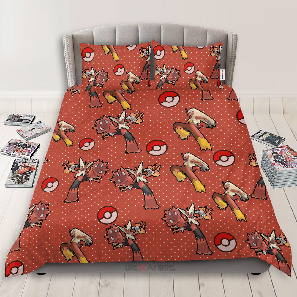 Blaziken Polyester Duvet Cover Set