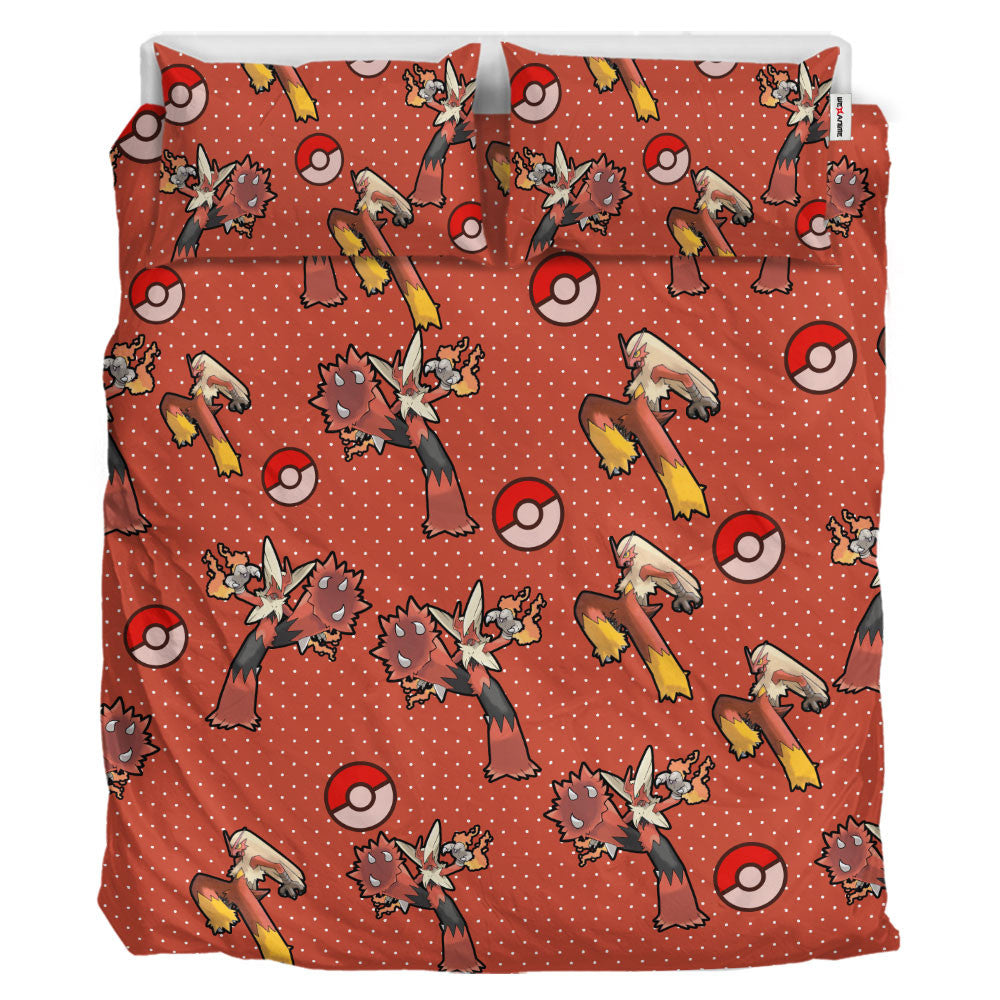 Blaziken Polyester Duvet Cover Set