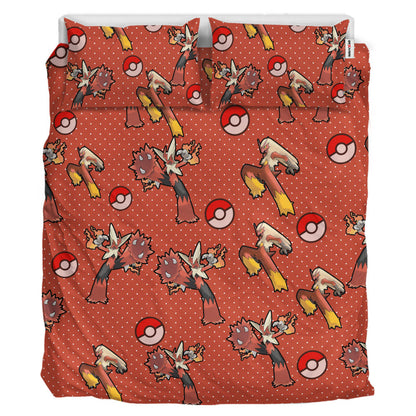 Blaziken Polyester Duvet Cover Set