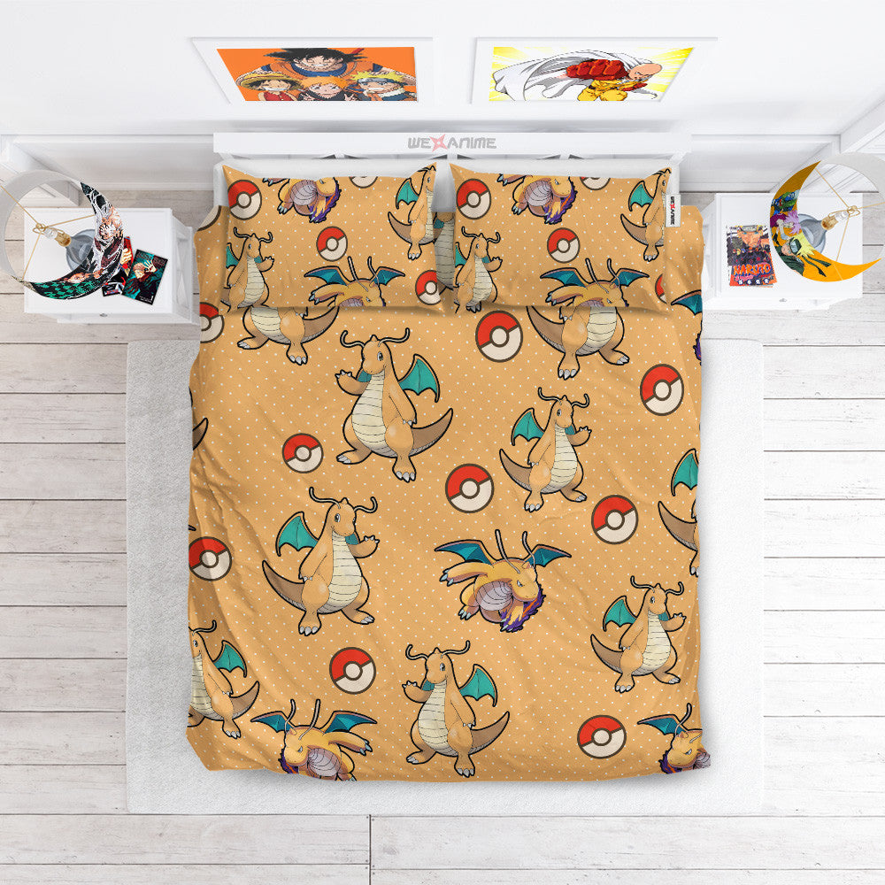 Dragonite Polyester Duvet Cover Set