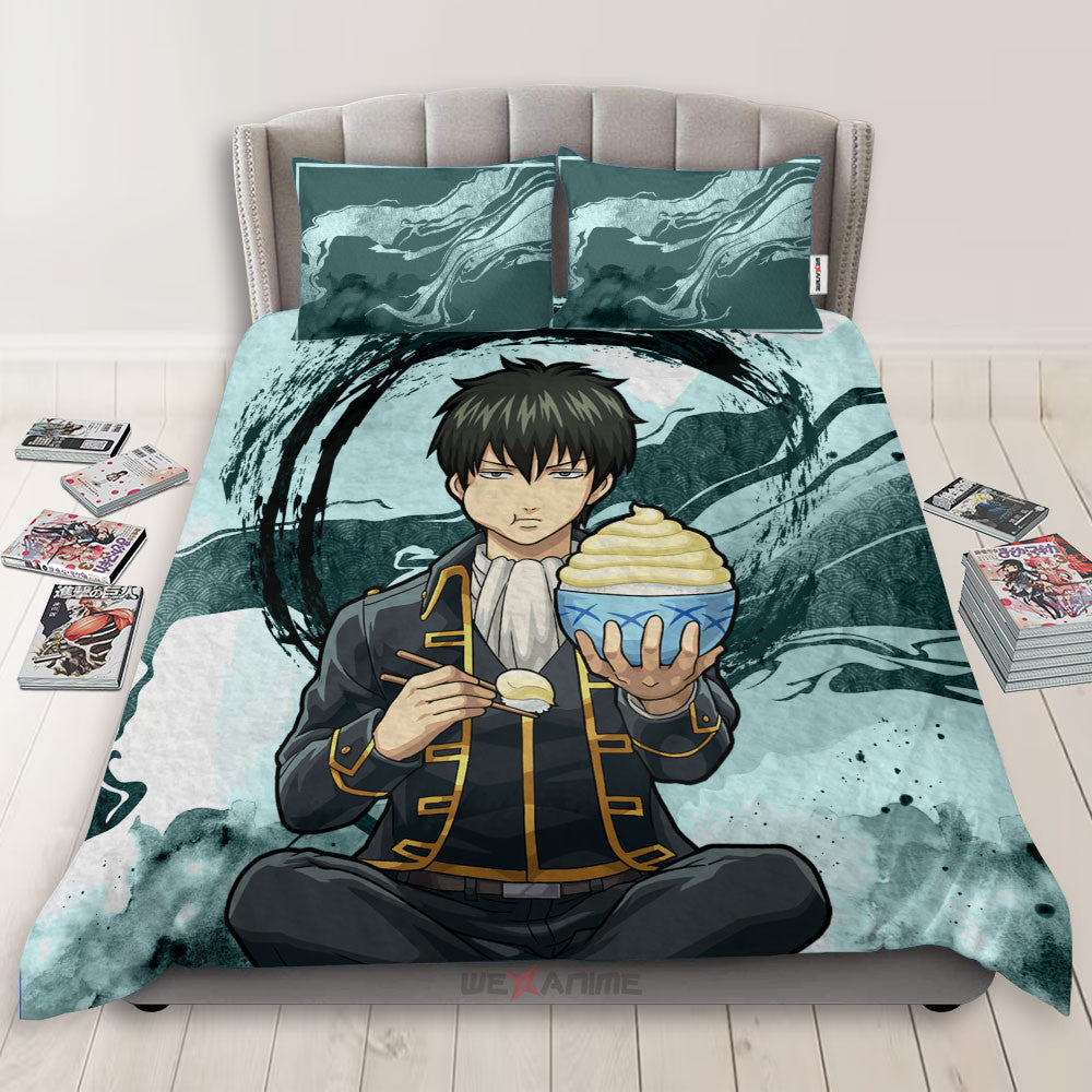 Hijikata Toshiro Polyester Duvet Cover Set