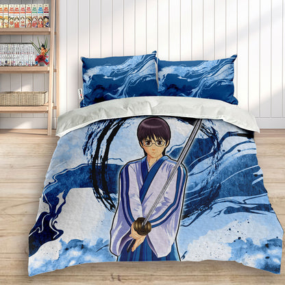 Shimura Shinpachi Polyester Duvet Cover Set