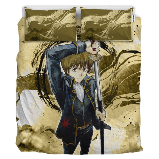 Okita Sougo Polyester Duvet Cover Set