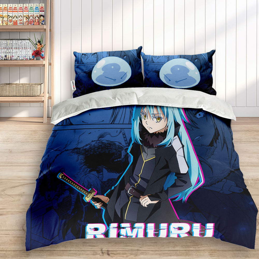 Rimuru Tempest Polyester Duvet Cover Set