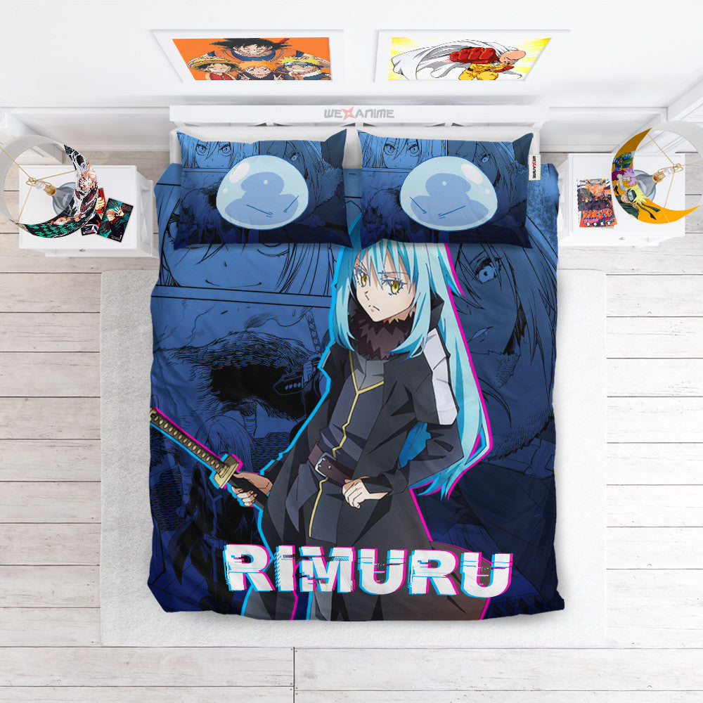 Rimuru Tempest Polyester Duvet Cover Set