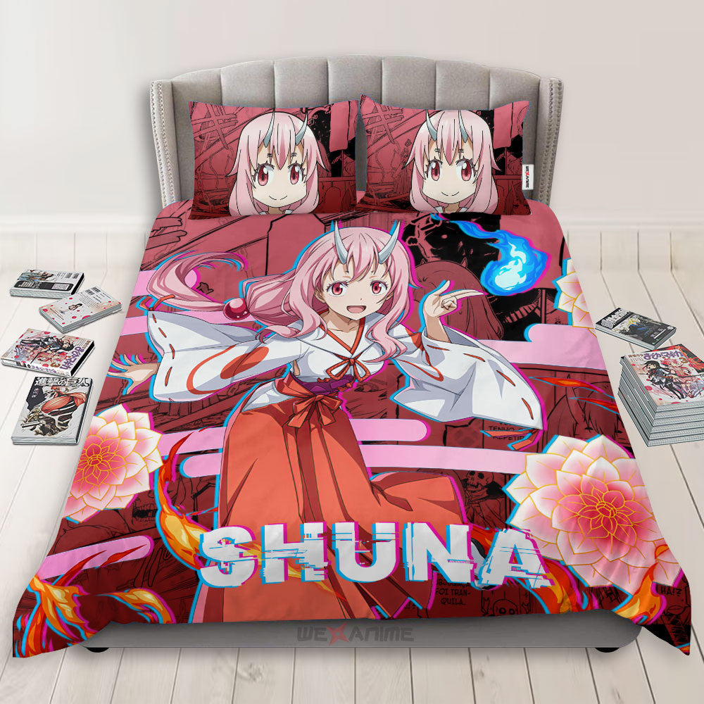 Shuna Polyester Duvet Cover Set