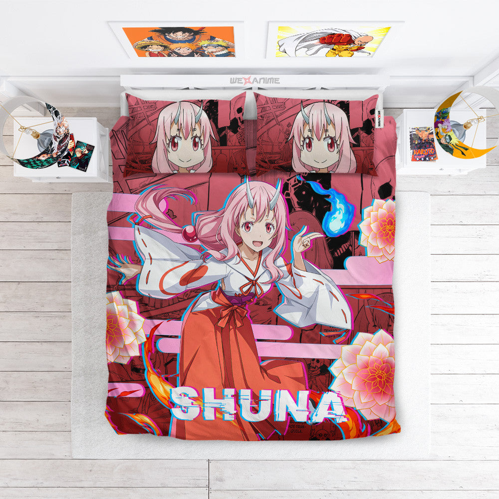 Shuna Polyester Duvet Cover Set