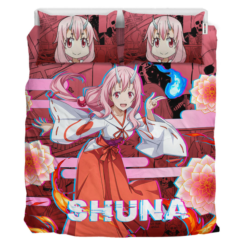 Shuna Polyester Duvet Cover Set