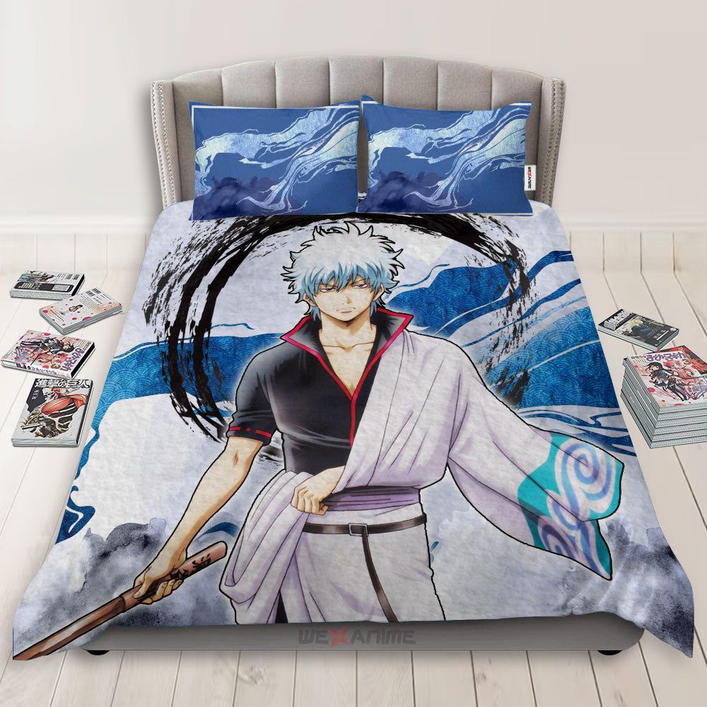 Sakata Gintoki Polyester Duvet Cover Set