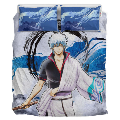 Sakata Gintoki Polyester Duvet Cover Set