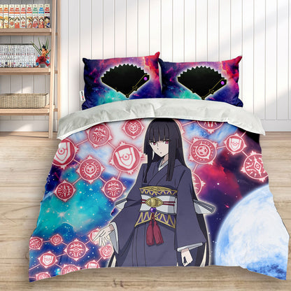 Glass Polyester Duvet Cover Set