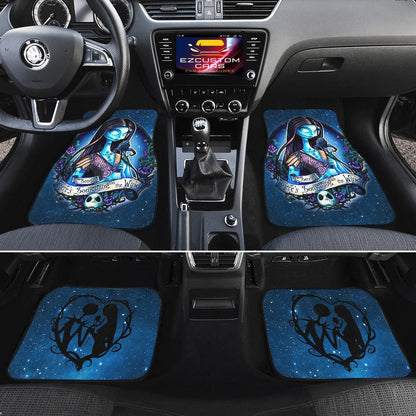 TNBC Car Mats I Sense There's Something In The Wind Car Floor Mats Blue