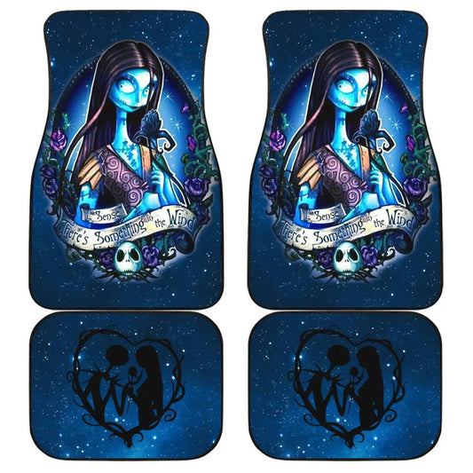 TNBC Car Mats I Sense There's Something In The Wind Car Floor Mats Blue