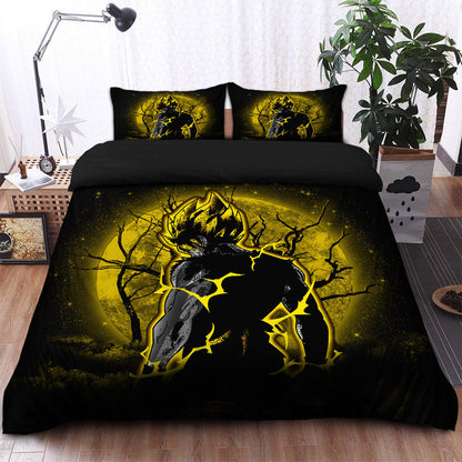 Goku Super Saiyan Dragon Ball Moonlight Bedding Set