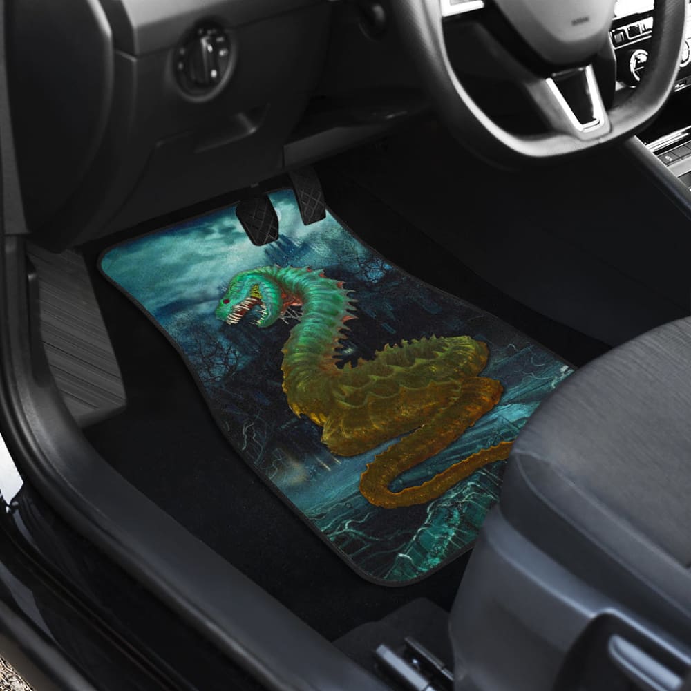 Horror Car Mats Horror Nightmare Zombie Snake Car Floor Mats