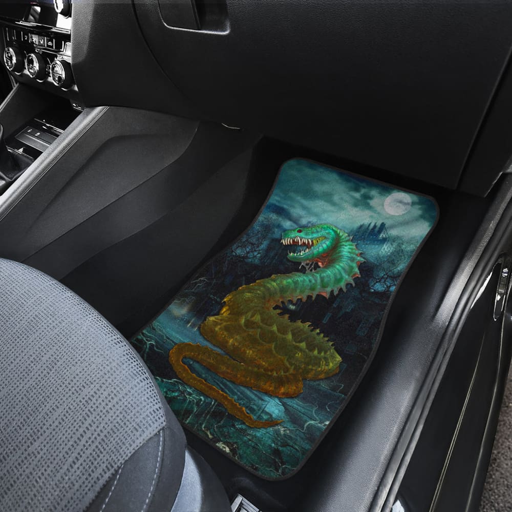 Horror Car Mats Horror Nightmare Zombie Snake Car Floor Mats