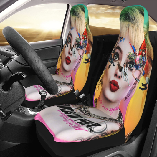 Harley Quinn Car Seat Covers DC Birds Of Prey Harley Quinn Seat Covers Colorful