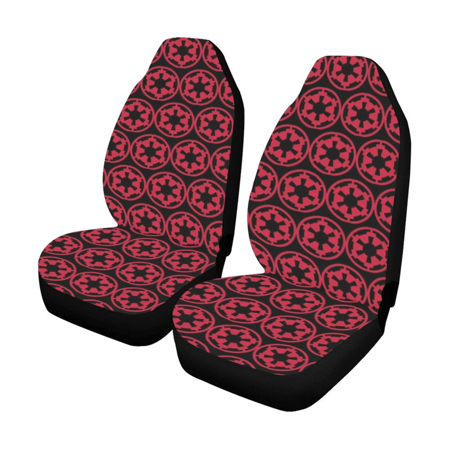 SW Car Seat Covers SW Galactic Empire Pattern Seat Covers Red