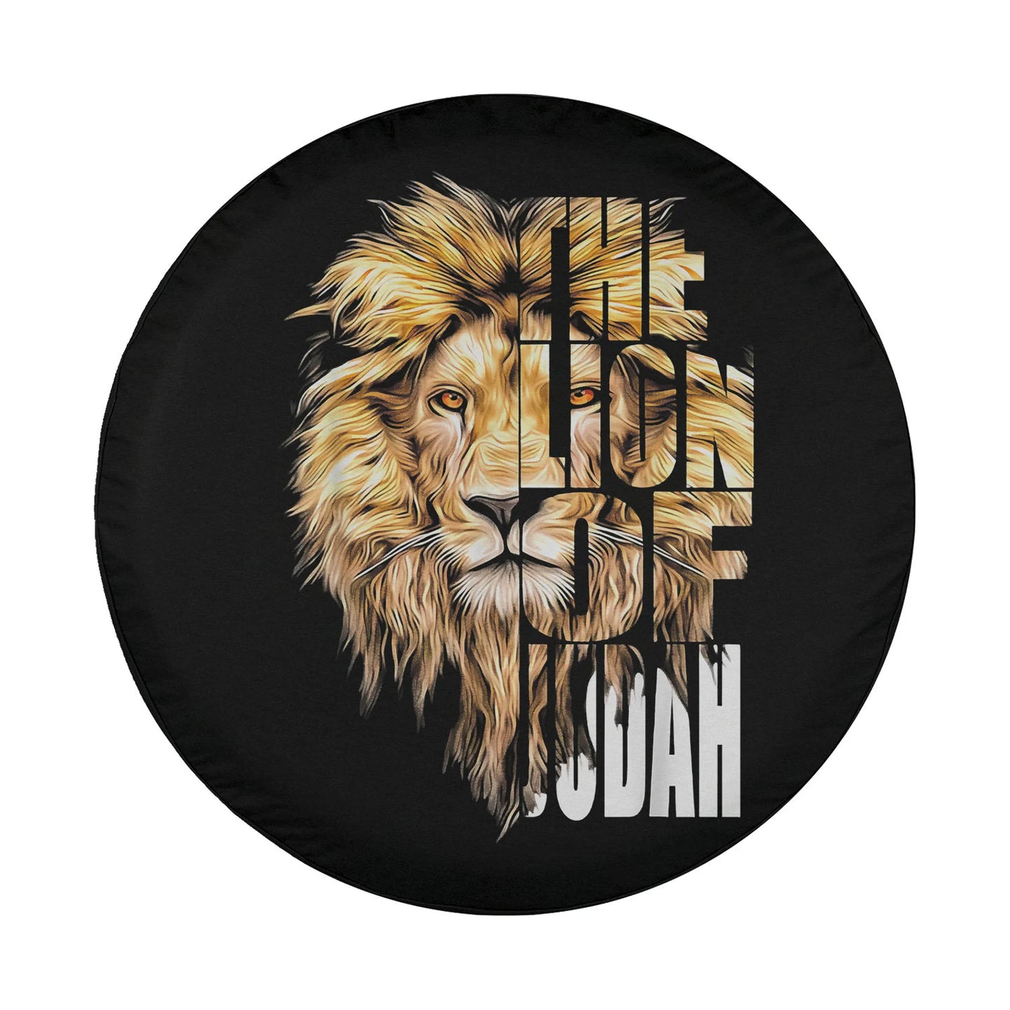 Jesus Spare Tire Cover Jesus The Lion Of Judah Tire Covers Black Brown