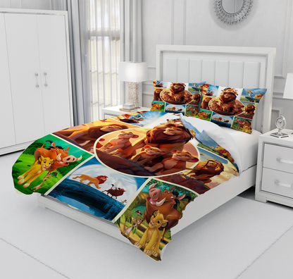 LK Bedding Set DN The LK Characters Friends Pattern Duvet Covers Colorful Unique Gift