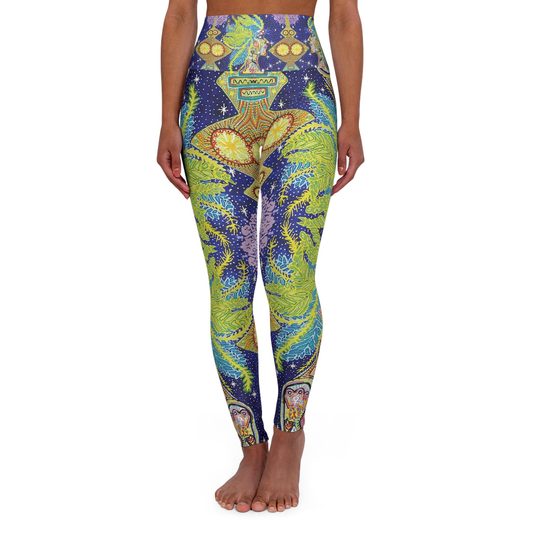 Hippie Leggings Psychedelic Women Mandala Pattern High Waisted Legging Colorful For Women