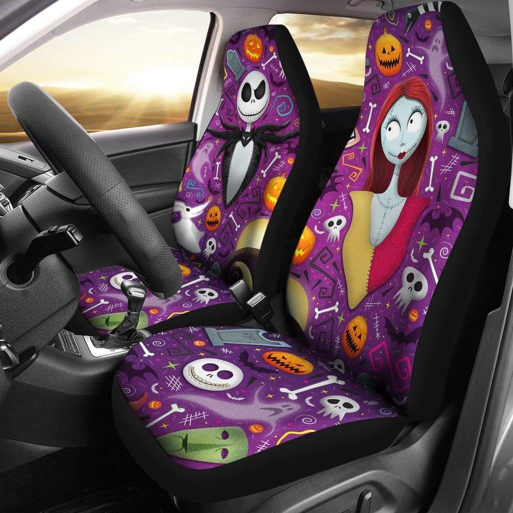 Jack Skellington Sally Car Seat Covers