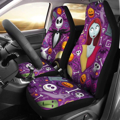 Jack Skellington Sally Car Seat Covers