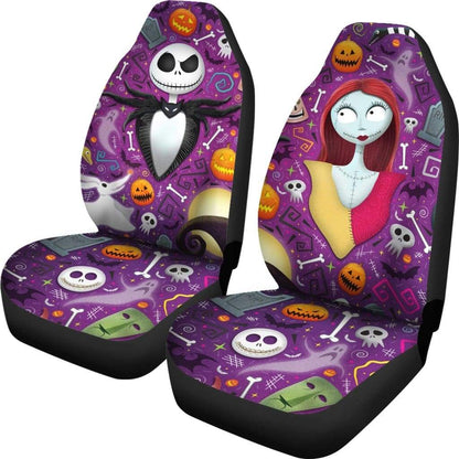 Jack Skellington Sally Car Seat Covers
