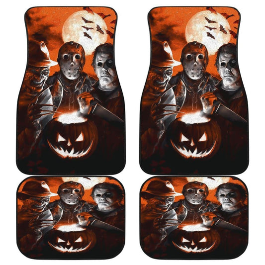 Horror Car Mats Jason Voorhees Freddy Krueger Michael Myers Horror Car Floor Mats