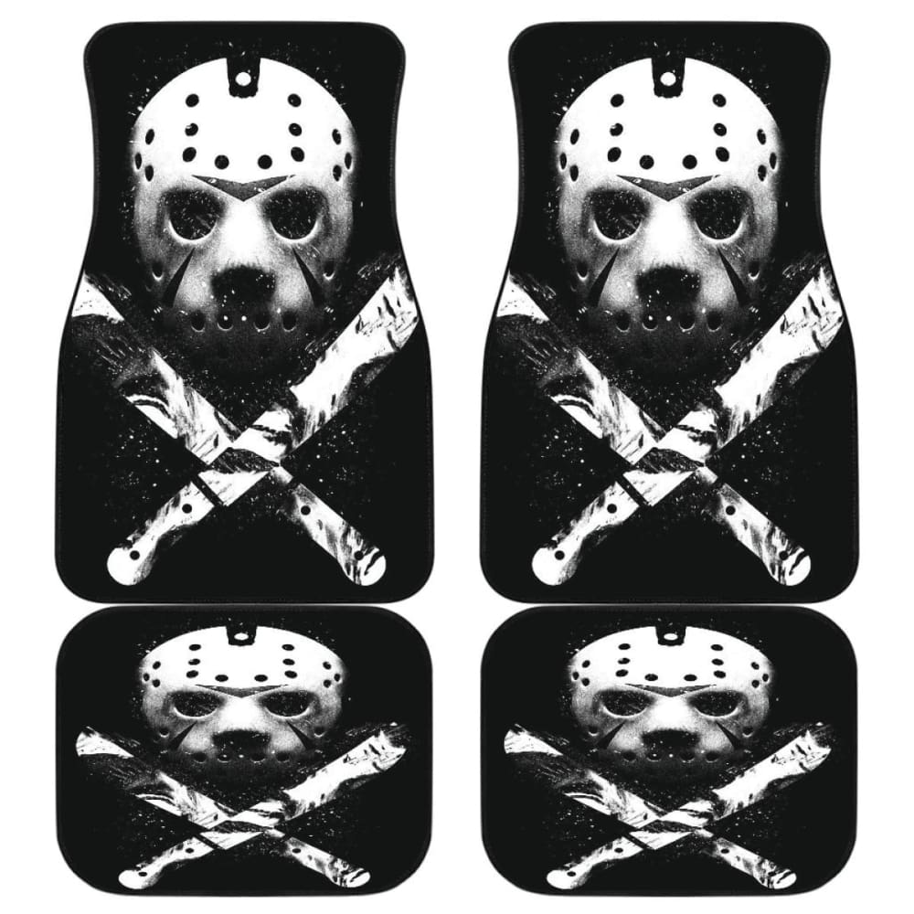 Horror Car Mats Jason Voorhees Horror Car Floor Mats