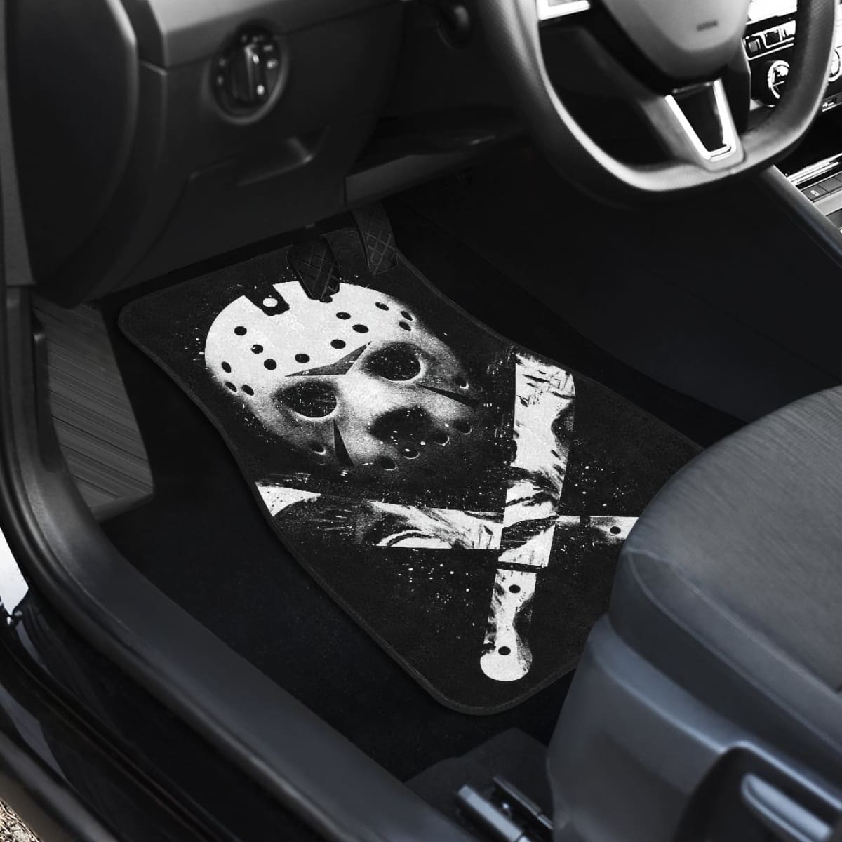 Horror Car Floor Mats Jason Voorhees Horror Film Car Floor Mats