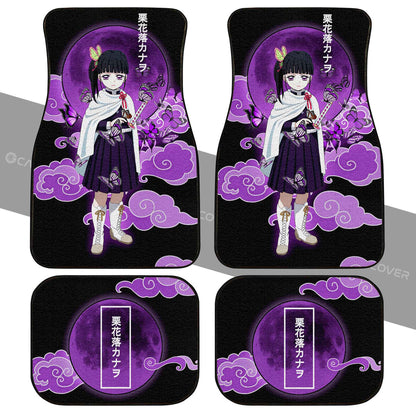 Demon Slayer Car Mats Kanao Demon Slayer Moonlight Car Floor Mats