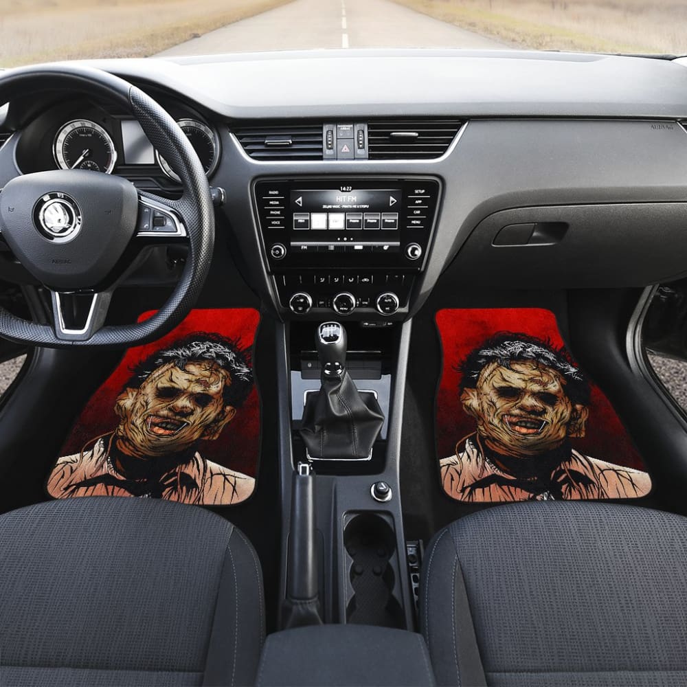 Horror Car Mats Leatherface Horror Killer Car Floor Mats