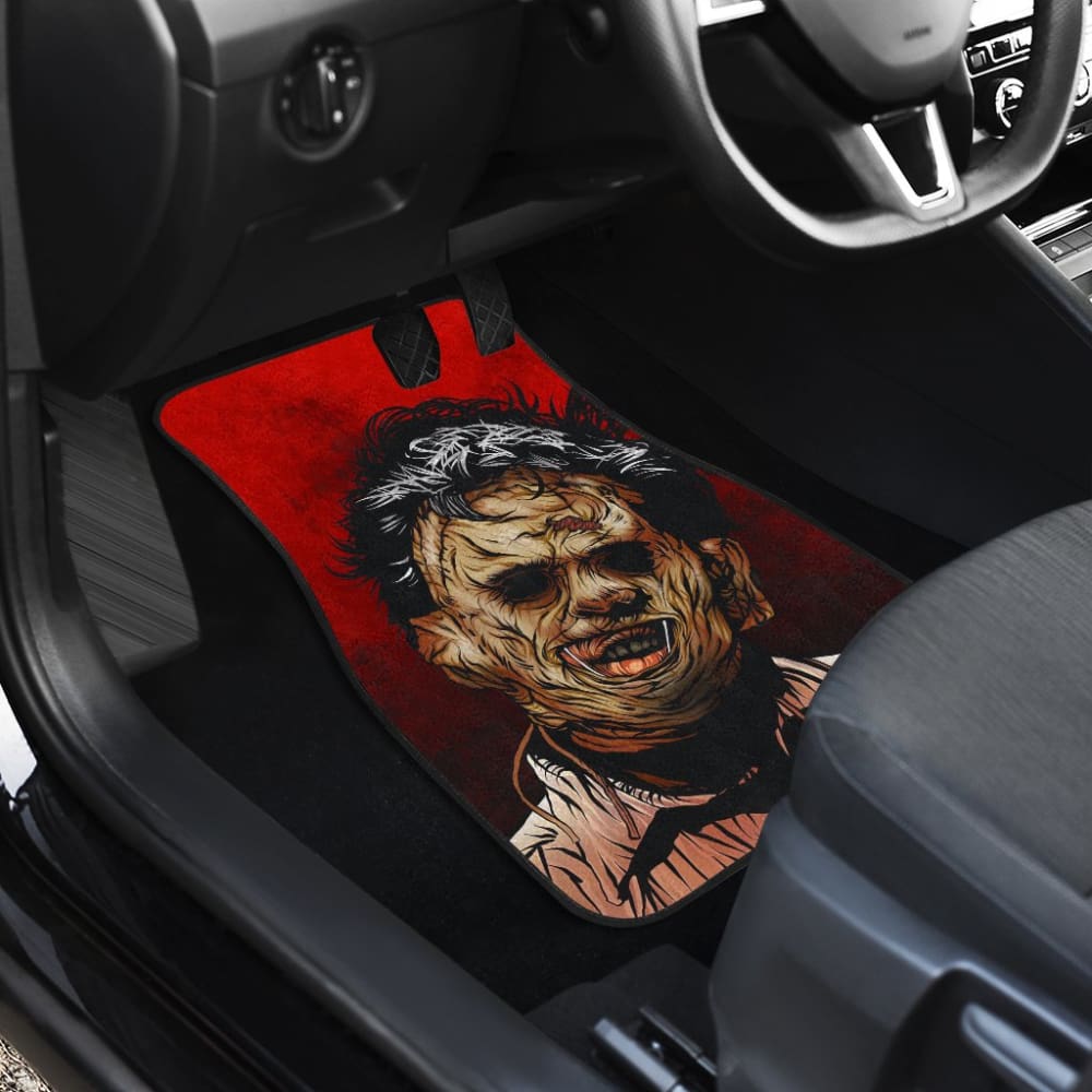 Horror Car Mats Leatherface Horror Killer Car Floor Mats