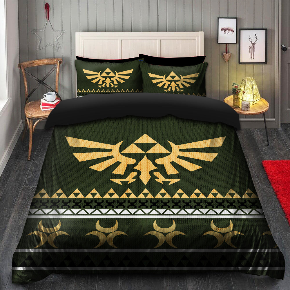 Legend Of Zelda Christmas Bedding Set