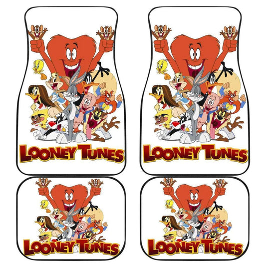 Looney Tunes Car Floor Mats Funny Looney Tunes All Friends Characters Car Mats