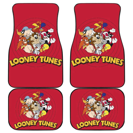 Looney Tunes Car Floor Mats All Happy Looney Tunes Characters Car Mats