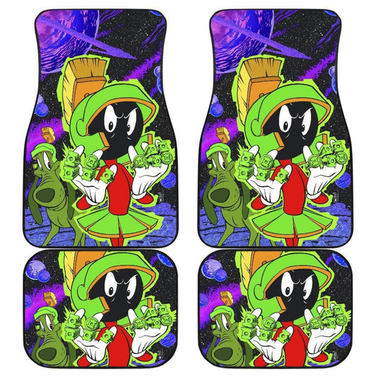 Looney Tunes Car Floor Mats Looney Tunes Marvin The Martian With K-9 Dog Car Mats